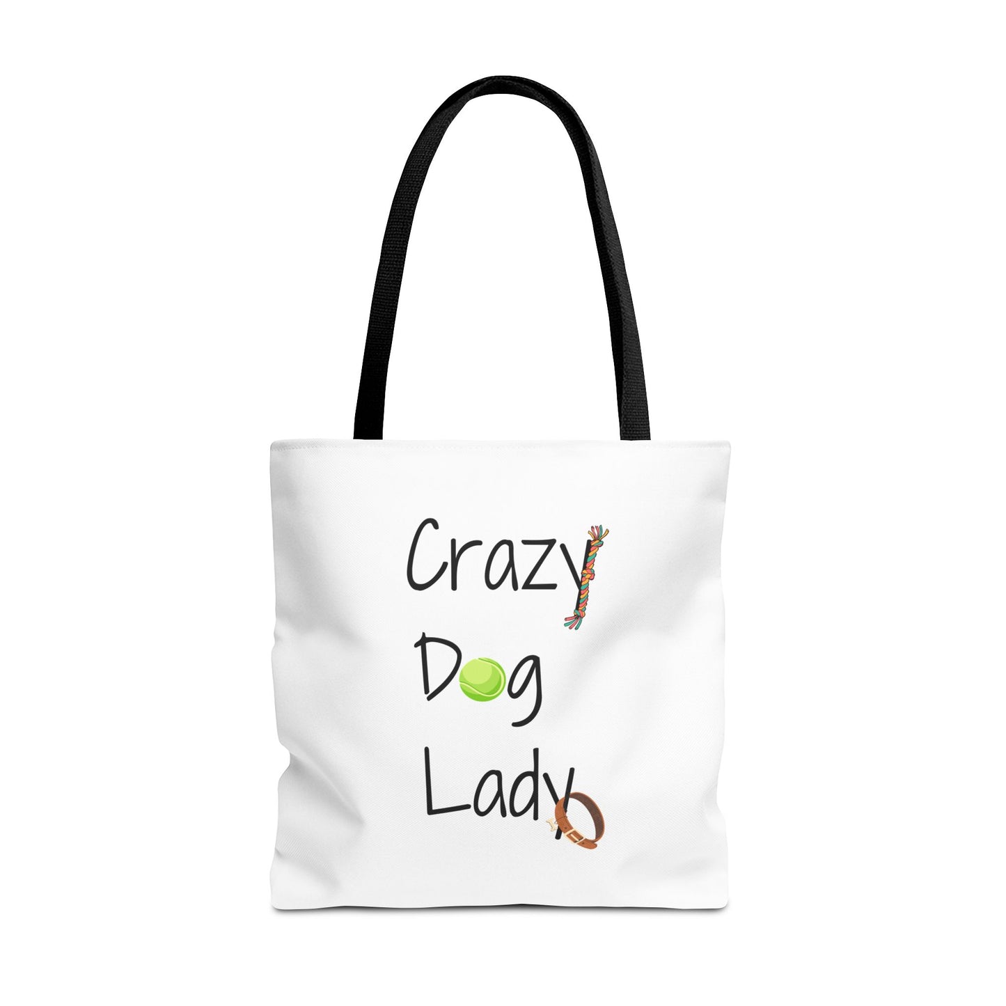 "Crazy Dog Lady" Tote Bag- 3 Sizes