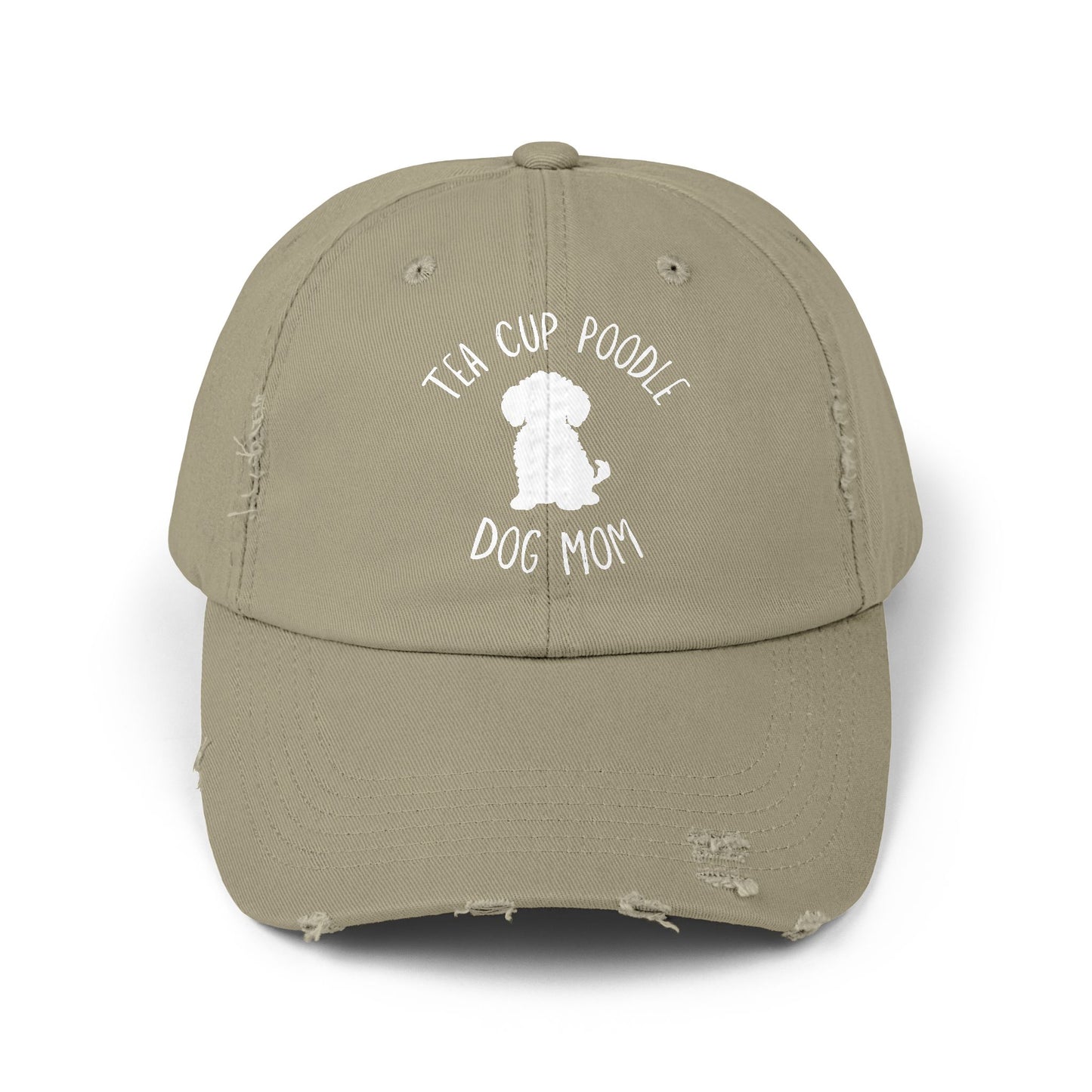 Tea Cup  Poodle Dog Mom Women's Baseball Cap