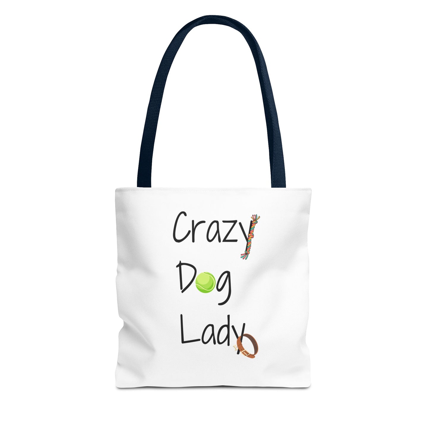 "Crazy Dog Lady" Tote Bag- 3 Sizes