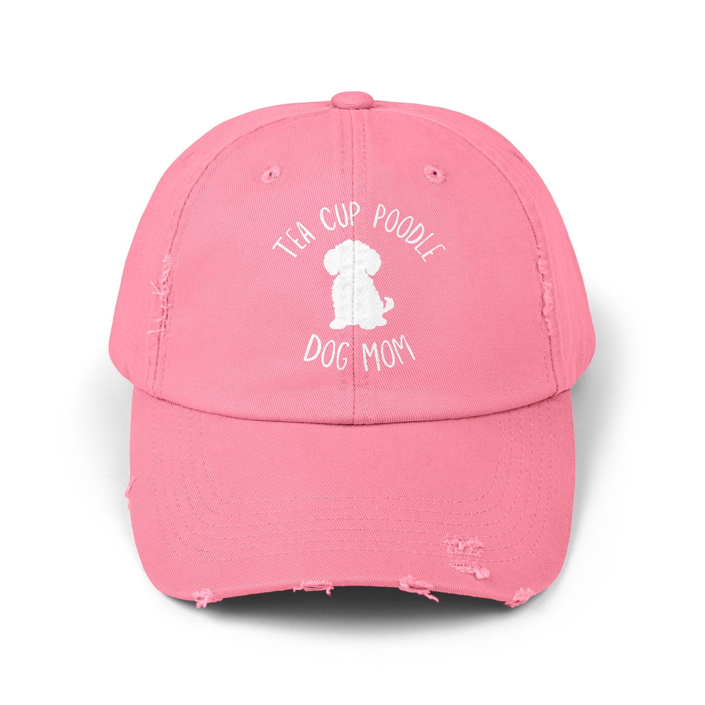 Tea Cup  Poodle Dog Mom Women's Baseball Cap