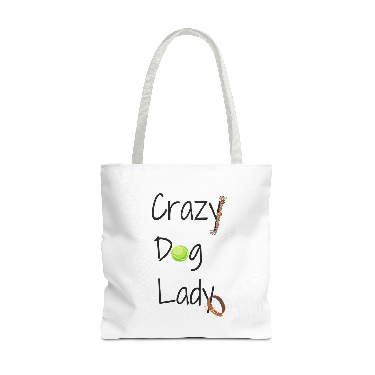 "Crazy Dog Lady" Tote Bag- 3 Sizes