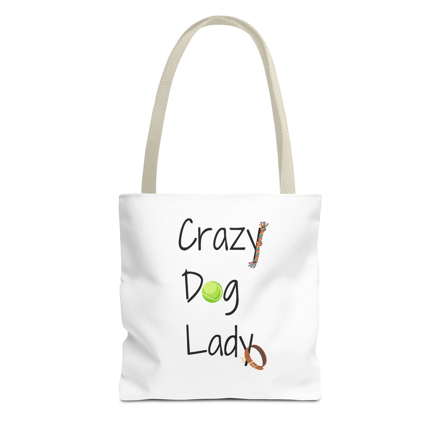 "Crazy Dog Lady" Tote Bag- 3 Sizes