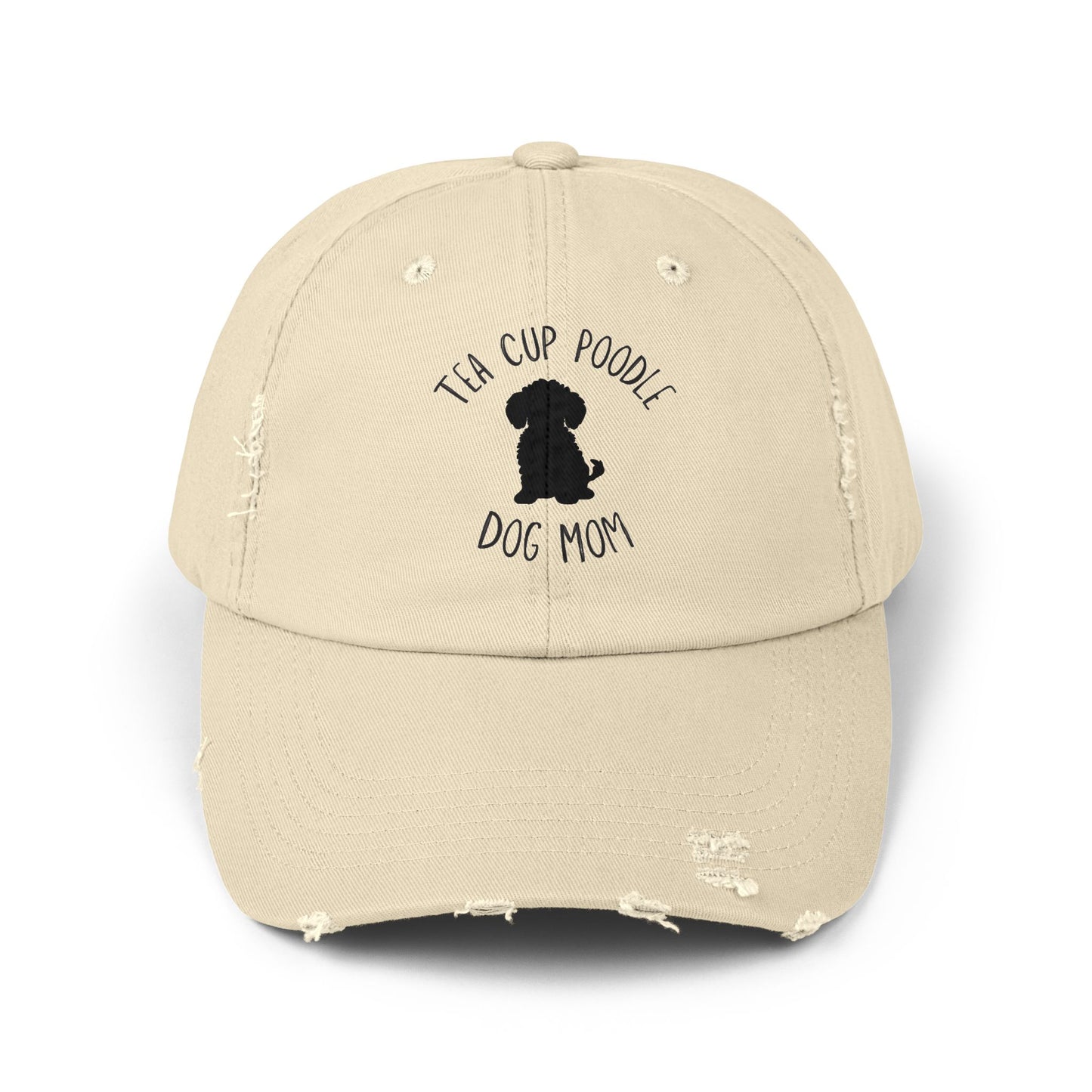 Tea Cup  Poodle Dog Mom Women's Baseball Cap