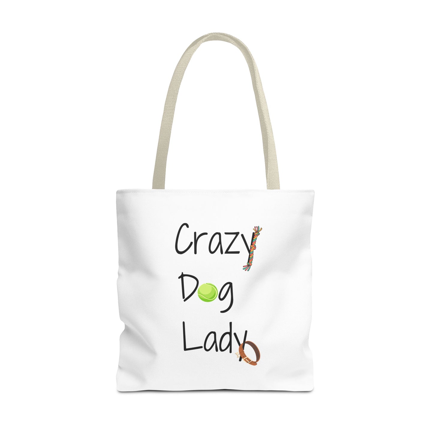 "Crazy Dog Lady" Tote Bag- 3 Sizes